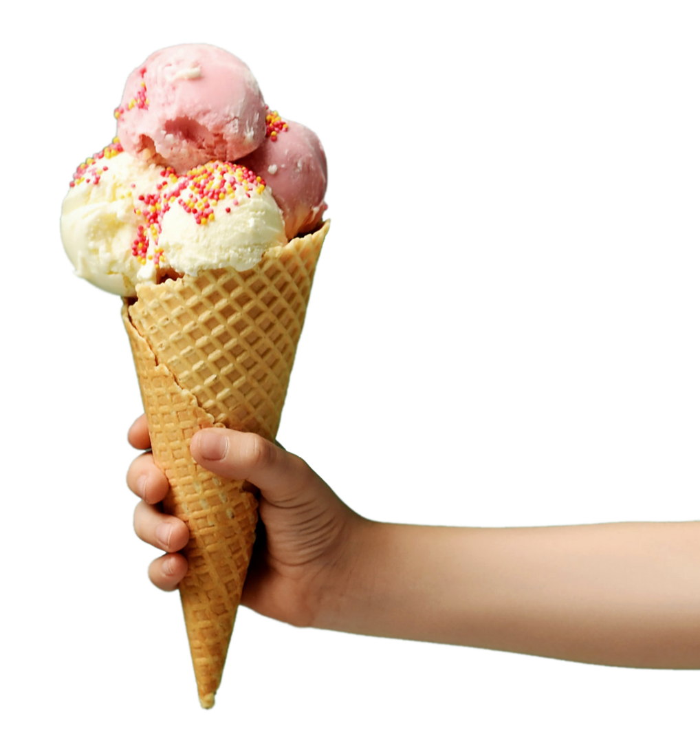 Compare Your Super - A large ice cream with sprinkles